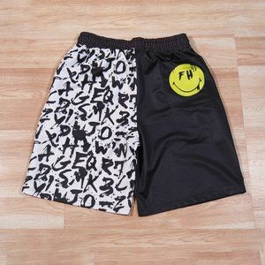 Half Graffiti Basketball Shorts